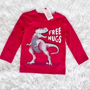 NEW CARTERS Dinosaur Long Sleeve Tee
